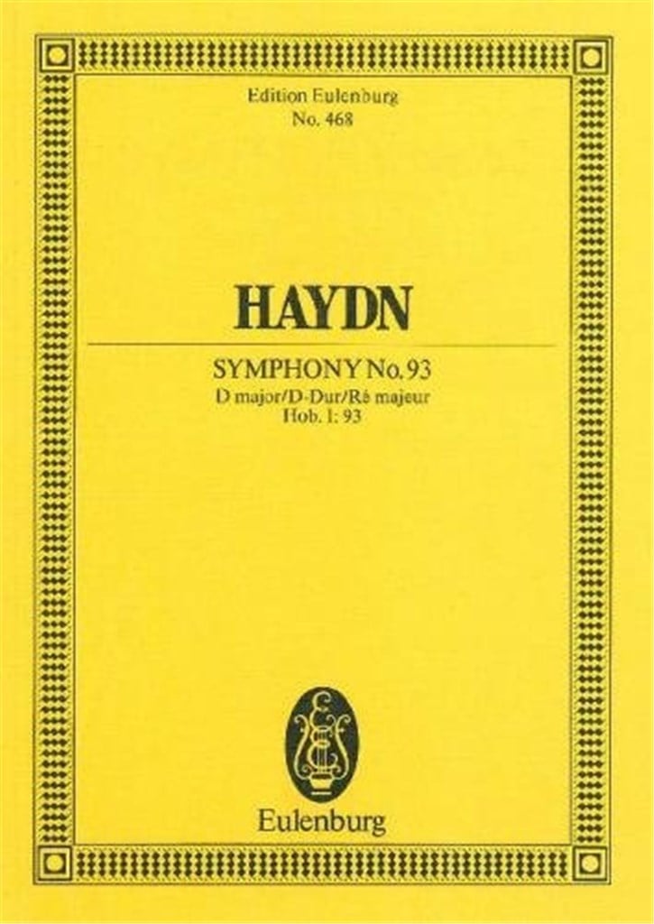 Symphony No. 93 D major, Glocken Hob. I: 93